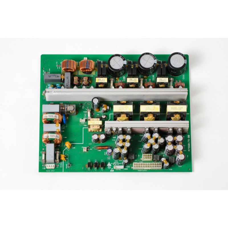 Barco S-Series SMPS Power Board for digital cinema projector maintenance and replacement.