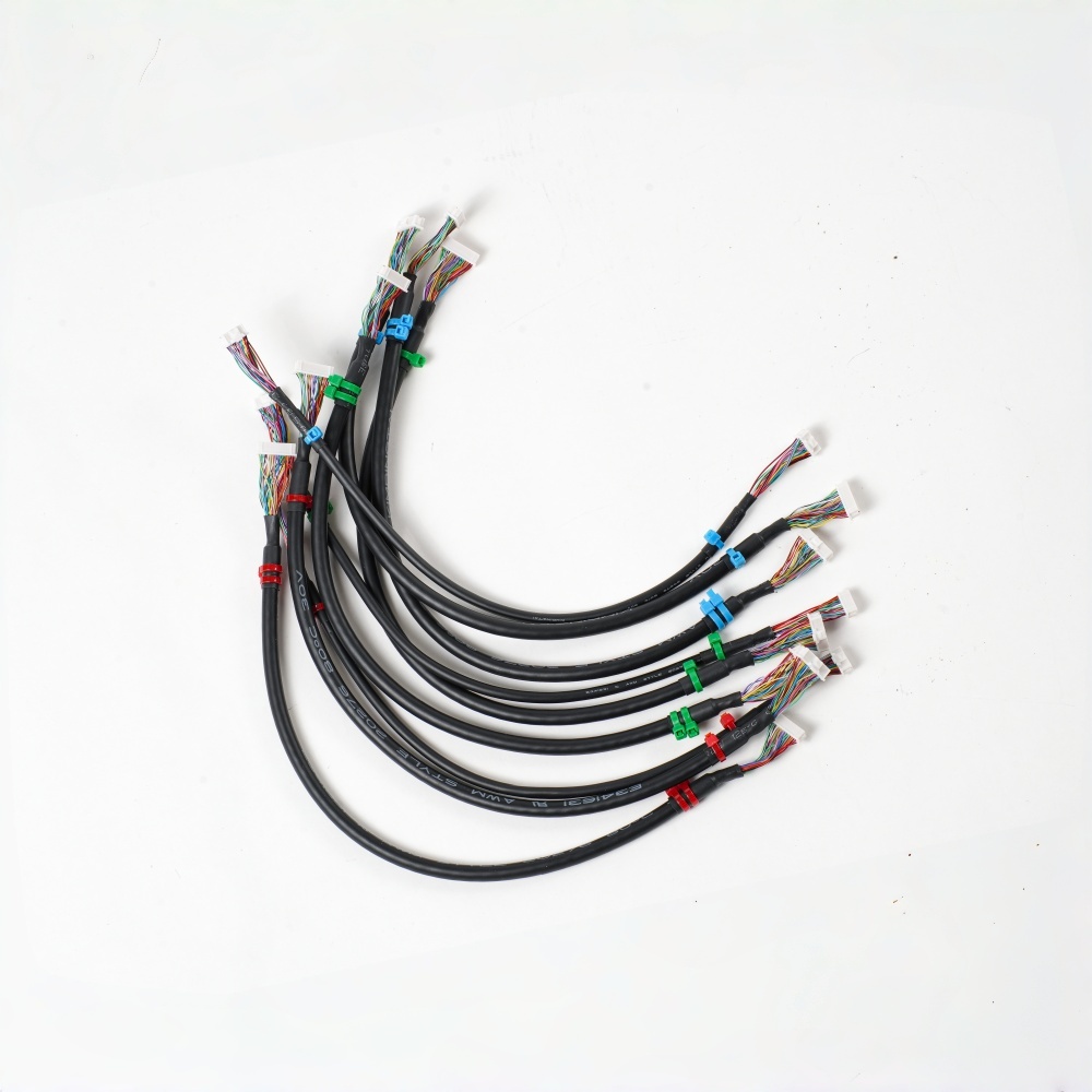 Barco S/E-Series Engine Cable Harness for digital cinema projector maintenance and replacement.