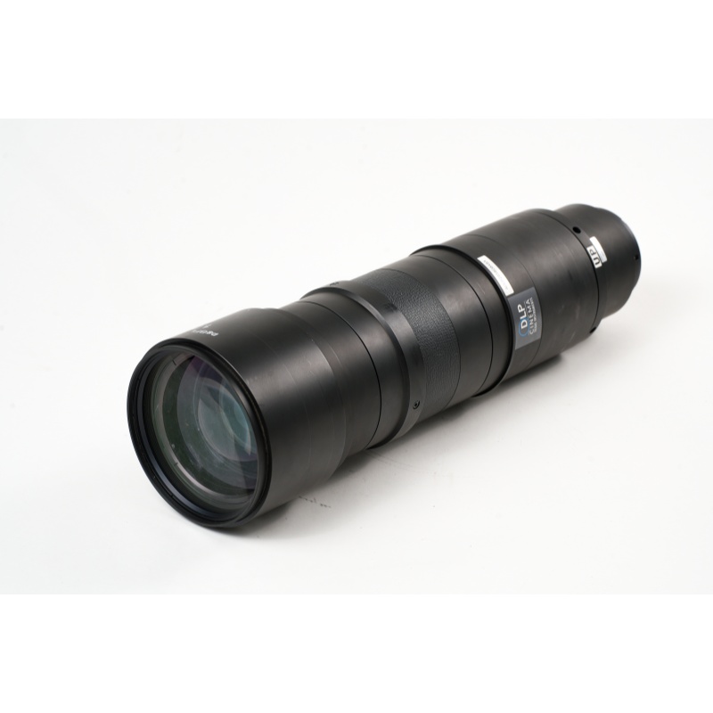 Full-frame prime projection lens for Christie CP2220 and CP2230 cinema projectors.
