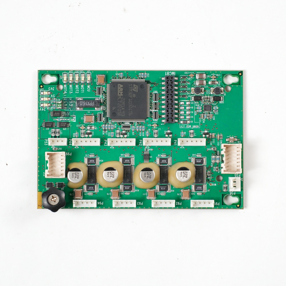 Christie IMCB interface and control circuit board for cinema projector maintenance.