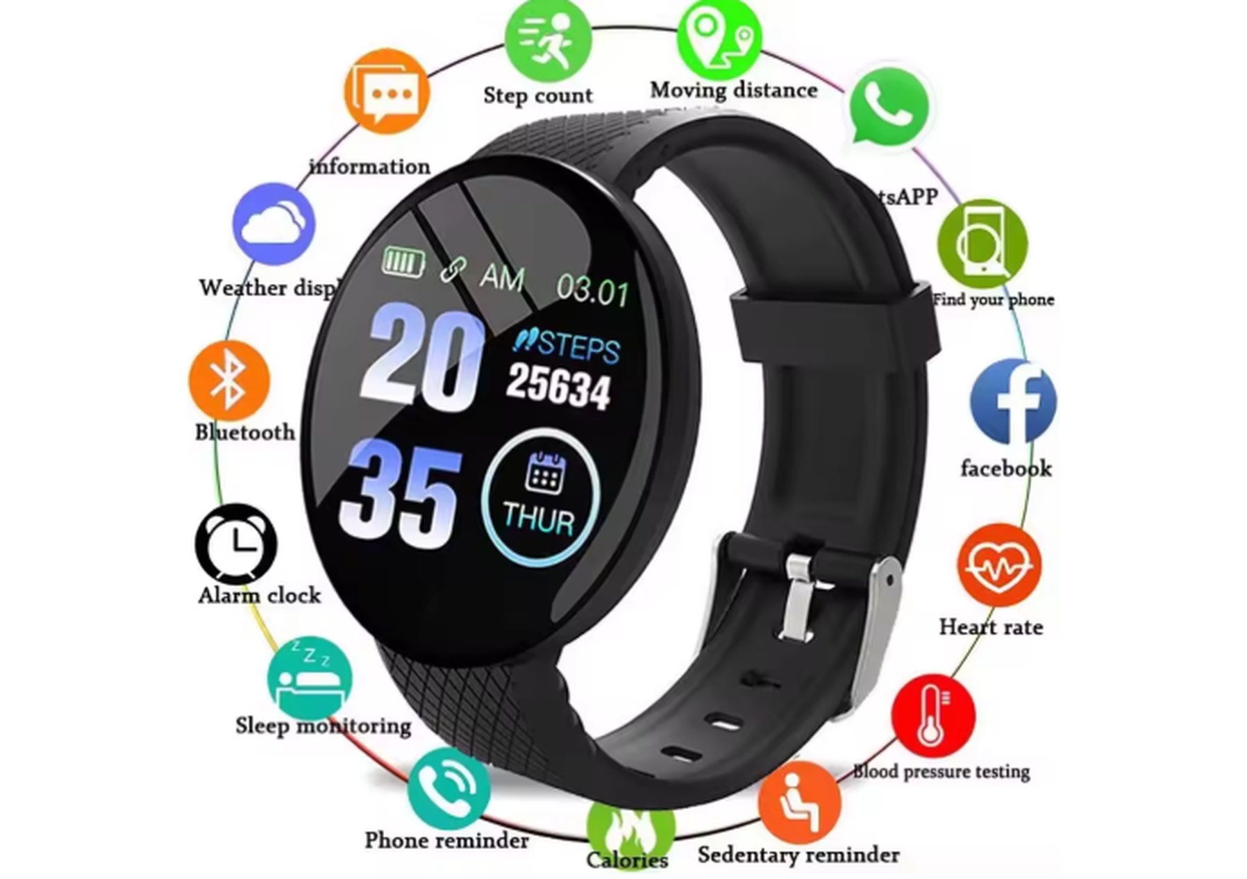 Outdoor GPS Smartwatch product reference